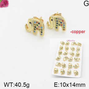 Fashion Copper Earrings  F5E401193akia-J22