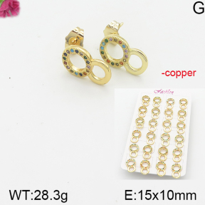 Fashion Copper Earrings  F5E401197akia-J22