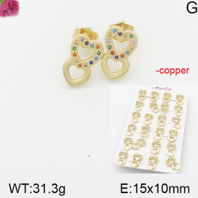 Fashion Copper Earrings  F5E401199akia-J22