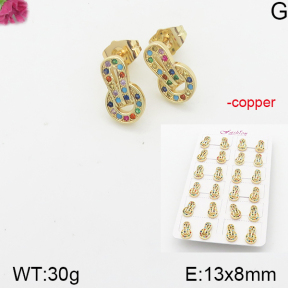Fashion Copper Earrings  F5E401205akia-J22