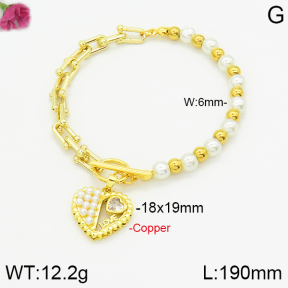 Fashion Copper Bracelet  F2B300339ahlv-J39