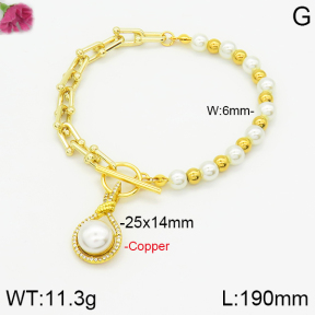 Fashion Copper Bracelet  F2B300340ahlv-J39