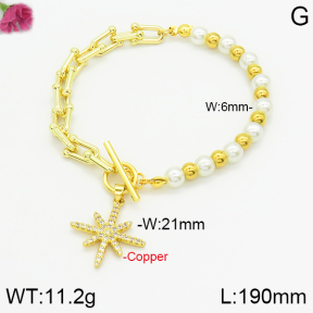 Fashion Copper Bracelet  F2B300341ahjb-J39