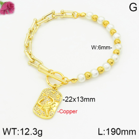 Fashion Copper Bracelet  F2B300342ahlv-J39