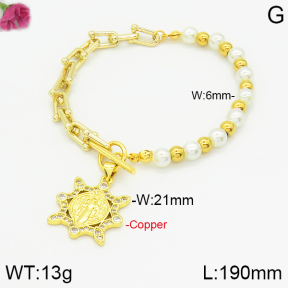 Fashion Copper Bracelet  F2B300347ahlv-J39
