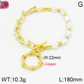 Fashion Copper Bracelet  F2B300348ahjb-J39