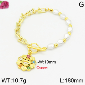 Fashion Copper Bracelet  F2B300352ahlv-J39