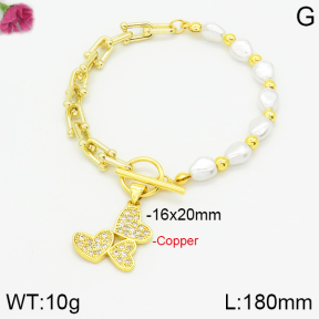 Fashion Copper Bracelet  F2B300354ahjb-J39
