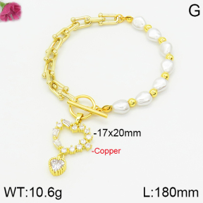 Fashion Copper Bracelet  F2B300357ahlv-J39