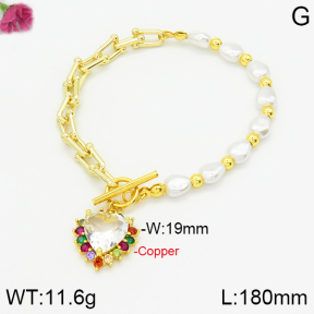 Fashion Copper Bracelet  F2B300363ahlv-J39