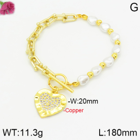 Fashion Copper Bracelet  F2B300364ahjb-J39