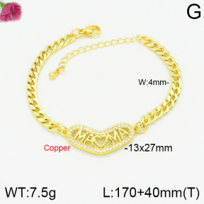 Fashion Copper Bracelet  F2B401236vhha-J48