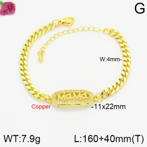 Fashion Copper Bracelet  F2B401237vhha-J48