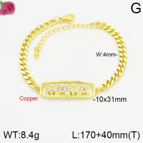 Fashion Copper Bracelet  F2B401238vhha-J48