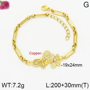 Fashion Copper Bracelet  F2B401242ahjb-J39