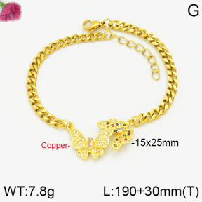 Fashion Copper Bracelet  F2B401243ahjb-J39