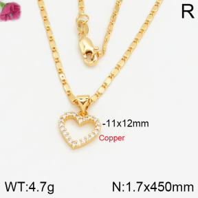 Fashion Copper Necklace  F2N400427vhha-J48