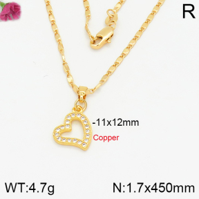 Fashion Copper Necklace  F2N400428vhha-J48