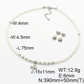 Stainless Steel Sets  Glass Beads  6S0016395bhia-908