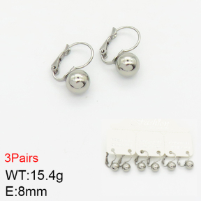 Stainless Steel Earrings  2E2001486bhva-256