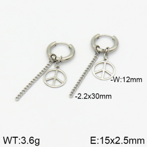 Stainless Steel Earrings  2E2001499vbmb-256