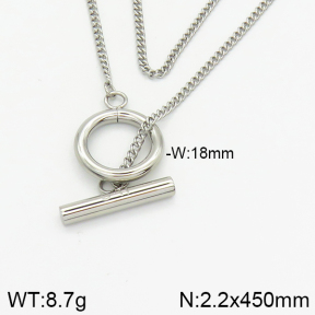 Stainless Steel Necklace  2N2002285bbov-256