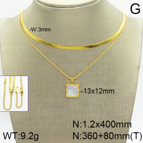 Stainless Steel Necklace  2N3000946vhha-478