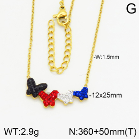 Stainless Steel Necklace  2N4001427bbov-363