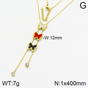 Stainless Steel Necklace  2N4001434bbov-363