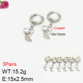 Fashion Copper Earrings  F2E400902vihb-K70