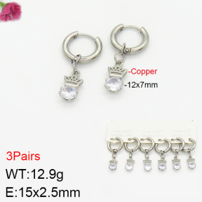 Fashion Copper Earrings  F2E400903vihb-K70