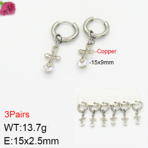Fashion Copper Earrings  F2E400906vihb-K70