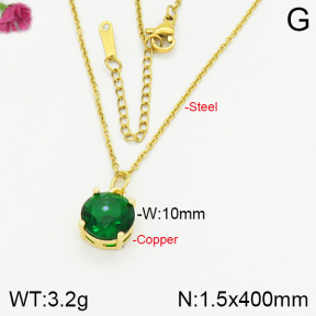 Fashion Copper Necklace  F2N400435ablb-J155