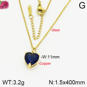 Fashion Copper Necklace  F2N400440ablb-J155
