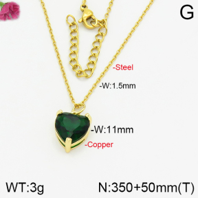 Fashion Copper Necklace  F2N400443ablb-J155