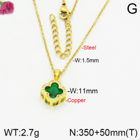 Fashion Copper Necklace  F2N400445ablb-J155