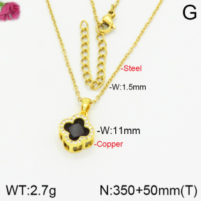 Fashion Copper Necklace  F2N400446ablb-J155