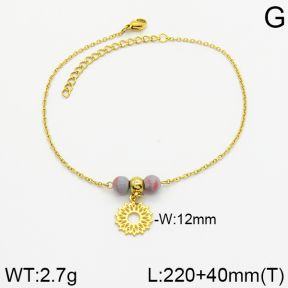 Stainless Steel Anklets  2A9000805ablb-350