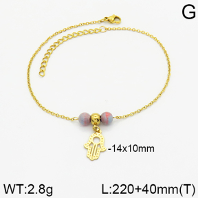 Stainless Steel Anklets  2A9000807ablb-350