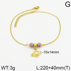 Stainless Steel Anklets  2A9000808ablb-350