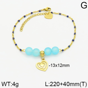 Stainless Steel Anklets  2A9000810bbml-350