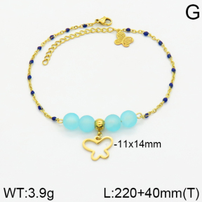 Stainless Steel Anklets  2A9000812bbml-350