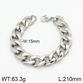 Stainless Steel Bracelet  2B2001762bhbl-641