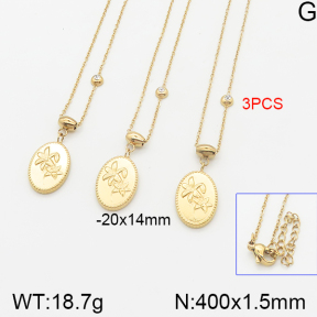 Stainless Steel Necklace  5N4001163ahlv-666