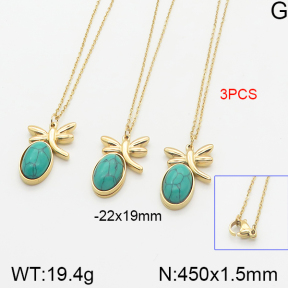 Stainless Steel Necklace  5N4001172ahlv-666