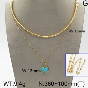 Stainless Steel Necklace  5N4001173ahlv-666