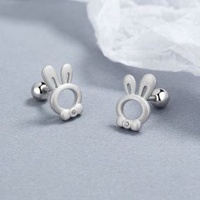 925 Silver Earrings  WT:1.9g  11.8*7.6mm  JE3645biho-Y06