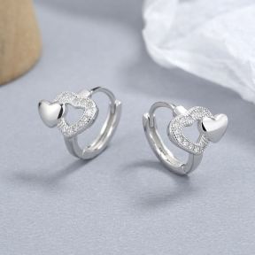 925 Silver Earrings  WT:2.7g  13.2*16mm  JE3647aipo-Y06