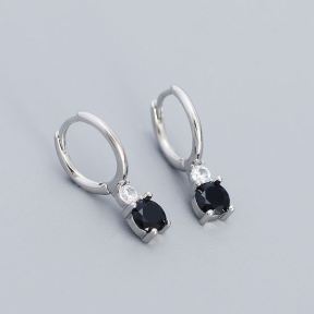 925 Silver Earrings  WT:1.7g  8.5*18.3mm  JE3676bibo-Y05