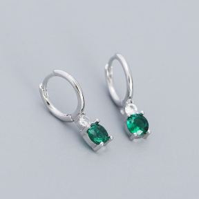 925 Silver Earrings  WT:1.7g  8.5*18.3mm  JE3678bibo-Y05